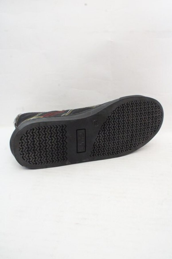 画像7: ヴィヴィアンウエストウッド 中古 / PLIMSOLL HIGH TOPスニーカー（プリムソールハイトップ） 38（24cm） マルチ  O-26-03-15-071-sh-YM-OS (7)