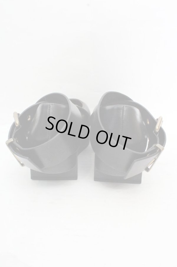 画像5: ヴィヴィアンウエストウッド 中古 / BUCKLE BALERINA CALF シューズ 37（23.5cm） ブラック  O-26-03-15-074-sh-YM-OS (5)