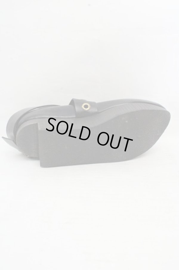 画像7: ヴィヴィアンウエストウッド 中古 / BUCKLE BALERINA CALF シューズ 37（23.5cm） ブラック  O-26-03-15-074-sh-YM-OS (7)