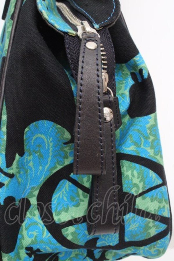 画像4: ヴィヴィアンウエストウッド 中古 / ケイブマンハンドバッグ  ブルー  O-26-03-15-001-ba-YM-OS (4)