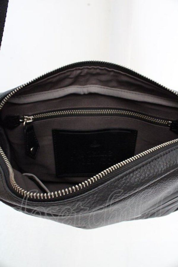 画像5: ヴィヴィアンウエストウッド 中古 / ハミルトンメンズショルダーバッグ  ブラック  O-26-03-15-009-ba-YM-OS (5)