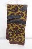 画像3: ヴィヴィアンウエストウッド 中古 / レオパードストール  ブラウン  O-26-03-15-012-gd-IG-OS (3)