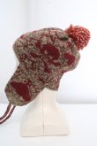 画像4: ヴィヴィアンウエストウッド 中古 / アイコンモチーフポンポン付キニット帽  ブラウン系  O-26-03-15-013-ha-IG-OS (4)
