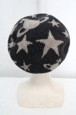 画像4: ヴィヴィアンウエストウッド 中古 / ORBS AND STARS バスクベレー帽  グレー  O-26-03-15-014-ha-YM-OS (4)