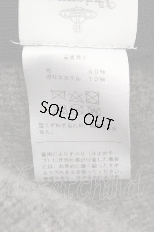 画像6: ヴィヴィアンウエストウッド 中古 / ORBS AND STARS バスクベレー帽  グレー  O-26-03-15-014-ha-YM-OS (6)