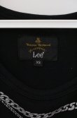 画像3: ヴィヴィアンウエストウッド Anglomania and Lee 中古 / ネックレスプリントTシャツ XS ブラック  O-26-03-22-022-ts-YM-OS (3)