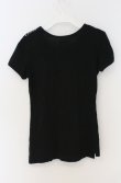 画像4: ヴィヴィアンウエストウッド Anglomania and Lee 中古 / ネックレスプリントTシャツ XS ブラック  O-26-03-22-022-ts-YM-OS (4)