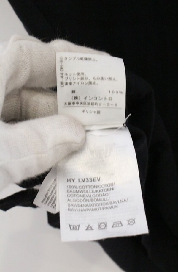 画像5: ヴィヴィアンウエストウッド Anglomania and Lee 中古 / ネックレスプリントTシャツ XS ブラック  O-26-03-22-022-ts-YM-OS (5)