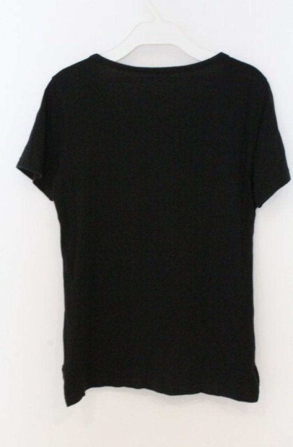 画像4: ヴィヴィアンウエストウッド 中古 / イーグルpt Tシャツ 2 ブラック  O-26-03-22-024-ts-YM-OS (4)