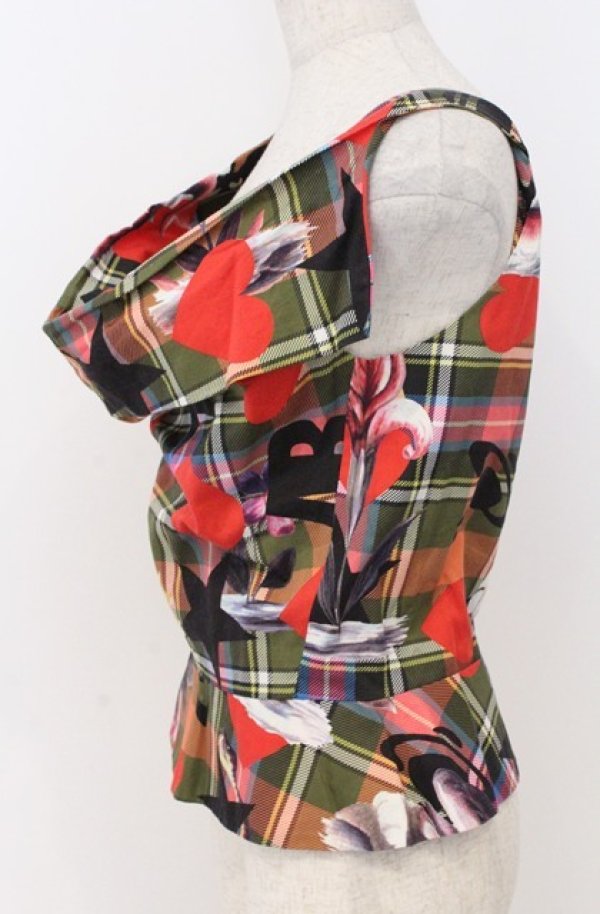 画像2: ANGLOMANIA 中古 / シーモンスターコルセット 40 マルチ  O-26-03-22-027-to-YM-OS (2)