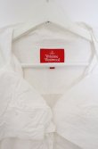 画像3: ヴィヴィアンウエストウッド 中古 / 半袖リボンオーバーシャツ O/S ホワイト  O-26-03-22-029-bl-YM-OS (3)