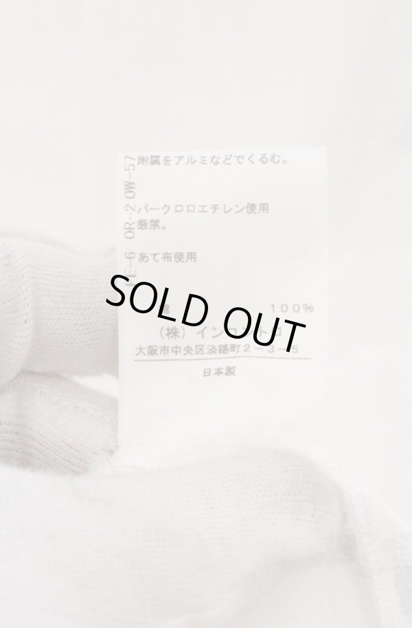 画像6: ヴィヴィアンウエストウッド 中古 / オーブ総柄ボウタイブラウス S ホワイト  O-26-03-22-030-bl-YM-OS (6)