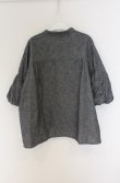 画像4: ヴィヴィアンウエストウッド 中古 / オーガニックダンガリーバルーンスリーブシャツ 00 グレー  O-26-03-22-033-bl-IG-OS (4)