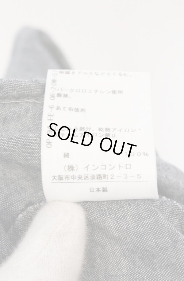 画像6: ヴィヴィアンウエストウッド 中古 / オーガニックダンガリーバルーンスリーブシャツ 00 グレー  O-26-03-22-033-bl-IG-OS (6)