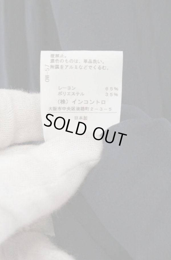 画像4: ヴィヴィアンウエストウッド 中古 / ボウタイブラウス 3 ネイビー  O-26-03-22-039-bl-YM-OS (4)