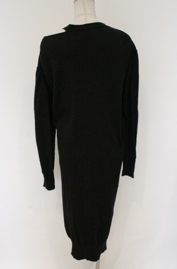 画像8: ANGLOMANIA 中古 / カットラスロングカーディガン 38 ブラック  O-26-03-22-044-to-YM-OS (8)