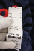 画像8: ヴィヴィアンウエストウッド 中古 / TIGER STRIPES RAGLANスウェット XS ネイビー  O-26-03-22-054-to-YM-OS (8)