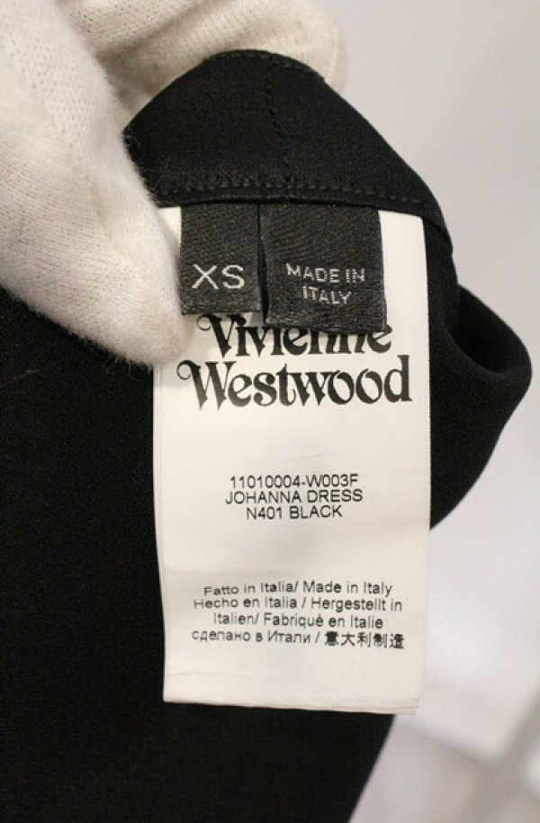 画像8: ヴィヴィアンウエストウッド 中古 / JOANNA DRESS（ジョアンナドレス） XS ブラック  O-26-03-22-055-op-YM-OS (8)