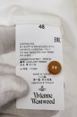 画像5: ヴィヴィアンウエストウッド MAN 中古 / 銀オーブ刺繍シャツ 48 ホワイト  O-26-03-22-006-bl-YM-OS (5)