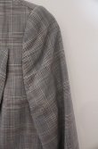 画像3: ヴィヴィアンウエストウッド 中古 / グレンチェックダブルブレストジャケット 2 グレー  O-26-03-22-057-jc-YM-OS (3)