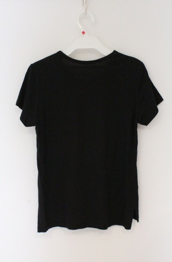 画像2: ヴィヴィアンウエストウッド 中古 / スタンププリントTシャツ 2 ブラック  O-26-03-22-061-ts-YM-OS (2)