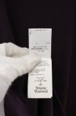 画像6: ヴィヴィアンウエストウッド 中古 / カラーオーブ刺繍ニットソー M パープル  O-26-03-22-063-to-YM-OS (6)