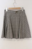 画像2: ヴィヴィアンウエストウッド 中古 / グレンチェックプリーツスカート 3 グレー  O-26-03-22-066-sk-YM-OS (2)