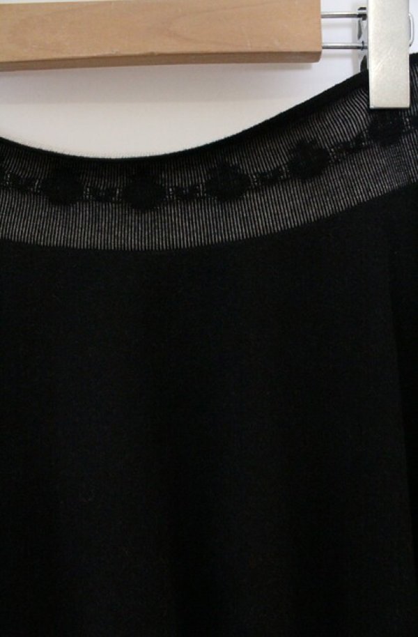 画像3: ヴィヴィアンウエストウッド 中古 / オーブラインイレギュラーヘムスウェットスカート 2 ブラック  O-26-03-22-072-sk-YM-OS (3)