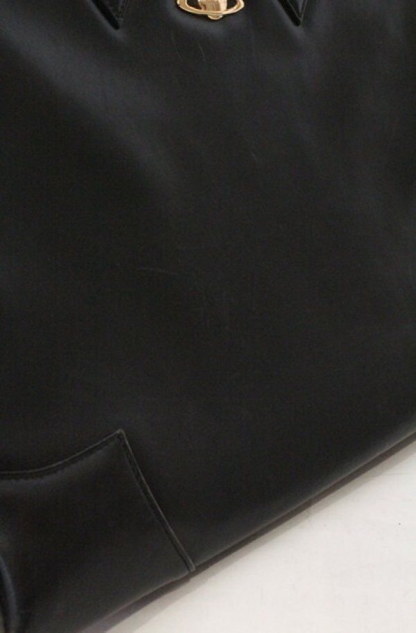 画像4: ヴィヴィアンウエストウッド 中古 / プレーンバッグ  クロ  O-26-03-22-078-ba-IG-OS (4)