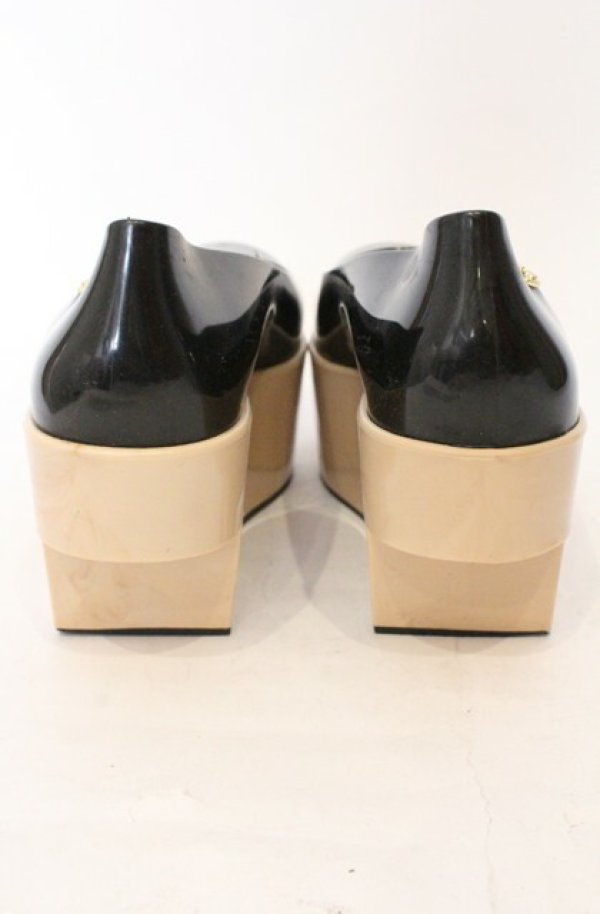 画像4: ヴィヴィアンウエストウッド×Melissa 中古 / メリッサ　ロッキンホースバレリーナ JPN24.5cm ブラック  O-26-03-22-083-sh-IG-OS (4)