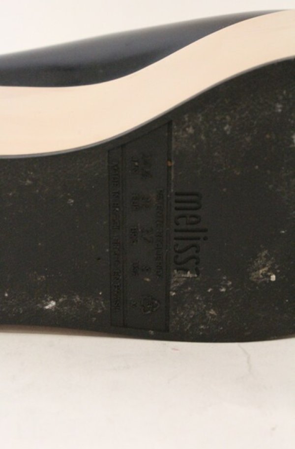 画像10: ヴィヴィアンウエストウッド×Melissa 中古 / メリッサ　ロッキンホースバレリーナ JPN24.5cm ブラック  O-26-03-22-083-sh-IG-OS (10)