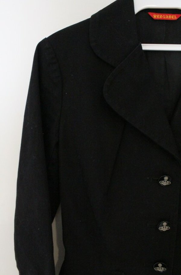 画像2: ヴィヴィアンウエストウッド 中古 / ベッティーナジャケット 1 ブラック  O-26-03-22-012-su-YM-OS (2)