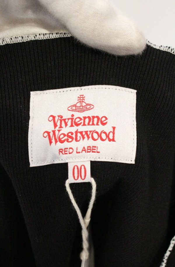 画像5: ヴィヴィアンウエストウッド 中古 / オーガニックドライコットンフライスエイリアンスリーブトップ Tシャツ 00 ブラック  O-26-03-22-014-ts-YM-OS (5)