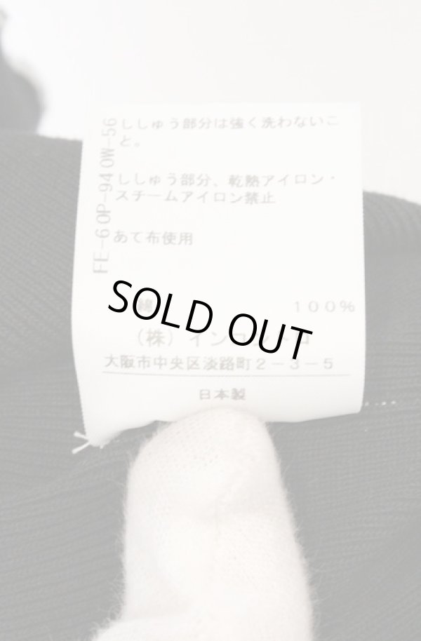 画像6: ヴィヴィアンウエストウッド 中古 / オーガニックドライコットンフライスエイリアンスリーブトップ Tシャツ 00 ブラック  O-26-03-22-014-ts-YM-OS (6)