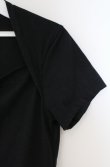 画像2: ヴィヴィアンウエストウッド 中古 / エッセンシャルオーブ刺繍Tシャツ 2 ブラック  O-26-03-22-017-ts-YM-OS (2)