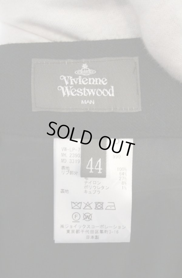 画像5: ヴィヴィアンウエストウッド MAN 中古 / MA-1 トラウザーズパンツ 44 ブラック  O-26-03-22-002-pa-YM-ZH (5)