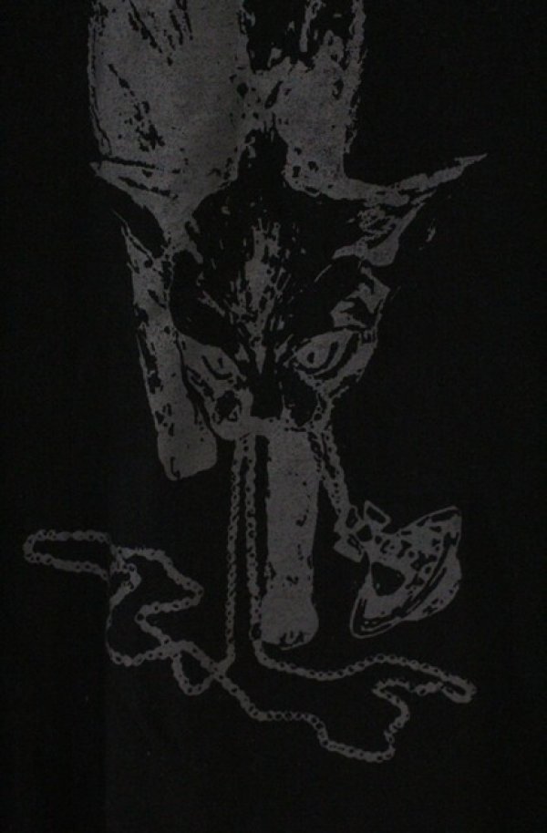 画像2: ヴィヴィアンウエストウッド 中古 / キャットptTシャツ 2 ブラック  O-26-03-22-018-ts-YM-OS (2)