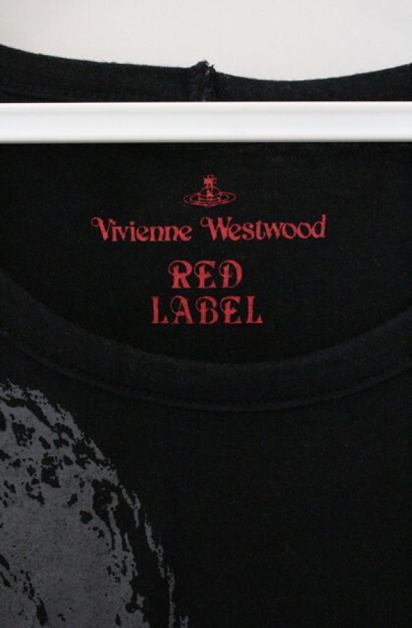 画像5: ヴィヴィアンウエストウッド 中古 / キャットptTシャツ 2 ブラック  O-26-03-22-018-ts-YM-OS (5)