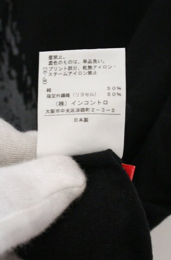 画像6: ヴィヴィアンウエストウッド 中古 / キャットptTシャツ 2 ブラック  O-26-03-22-018-ts-YM-OS (6)