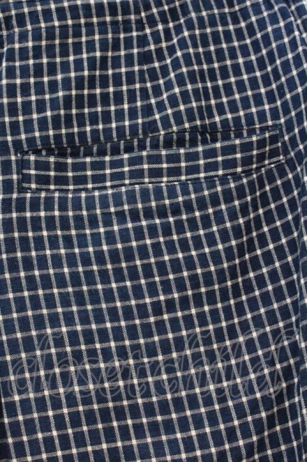 画像4: ヴィヴィアンウエストウッド MAN 中古 / コットンリネンレイヤードハーフパンツ 46 ブルー  O-26-04-12-017-pa-YM-OS (4)