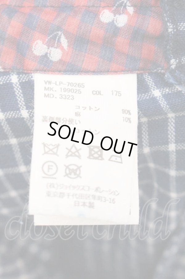 画像6: ヴィヴィアンウエストウッド MAN 中古 / コットンリネンレイヤードハーフパンツ 46 ブルー  O-26-04-12-017-pa-YM-ZH (6)