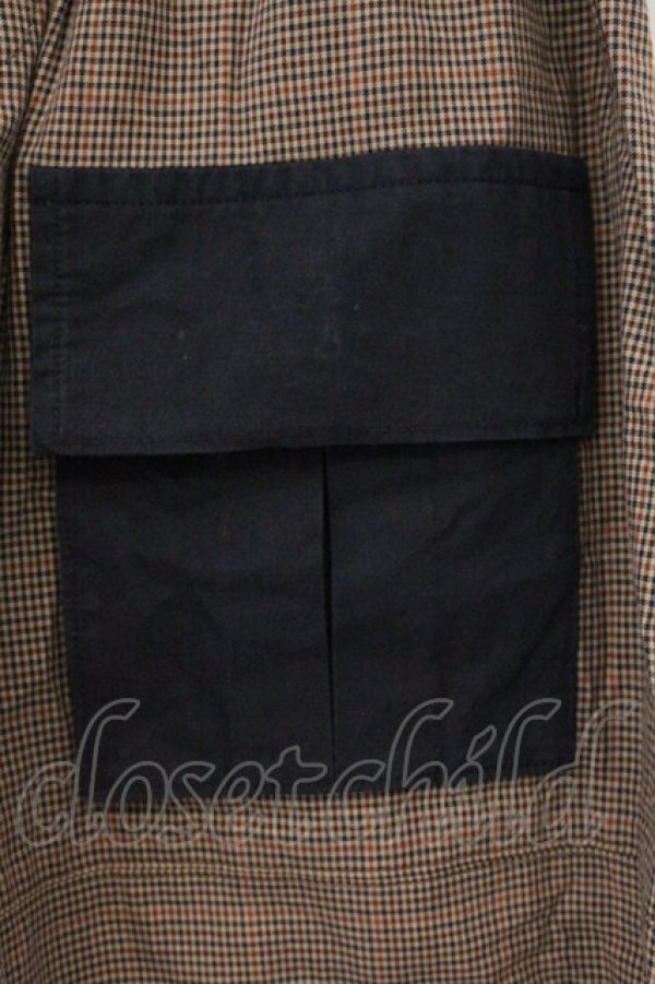 画像2: ヴィヴィアンウエストウッド MAN 中古 / バイカラーショートパンツ 44 ネイビーｘブラウン  O-26-04-12-018-pa-YM-OS (2)