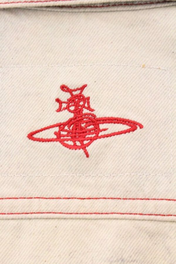 画像6: ヴィヴィアンウエストウッド 中古 / MARLENE デニムジャケット XS マルチカラー  O-26-04-12-020-jc-IG-OS (6)