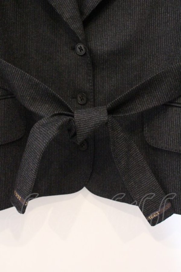画像3: ヴィヴィアンウエストウッド 中古 / EIIR ジャケット UK8 チャコール  O-26-04-12-022-jc-YM-OS (3)