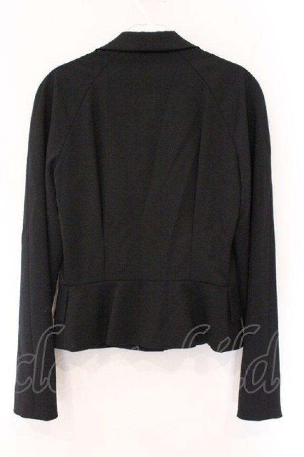 画像5: ヴィヴィアンウエストウッド 中古 / バスト変形ピークドラペルテーラードジャケット 40 ブラック  O-26-04-12-023-jc-YM-OS (5)