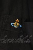 画像3: ヴィヴィアンウエストウッド 中古 / CHAOSシャツ S ブラック  O-26-04-12-024-bl-YM-OS (3)