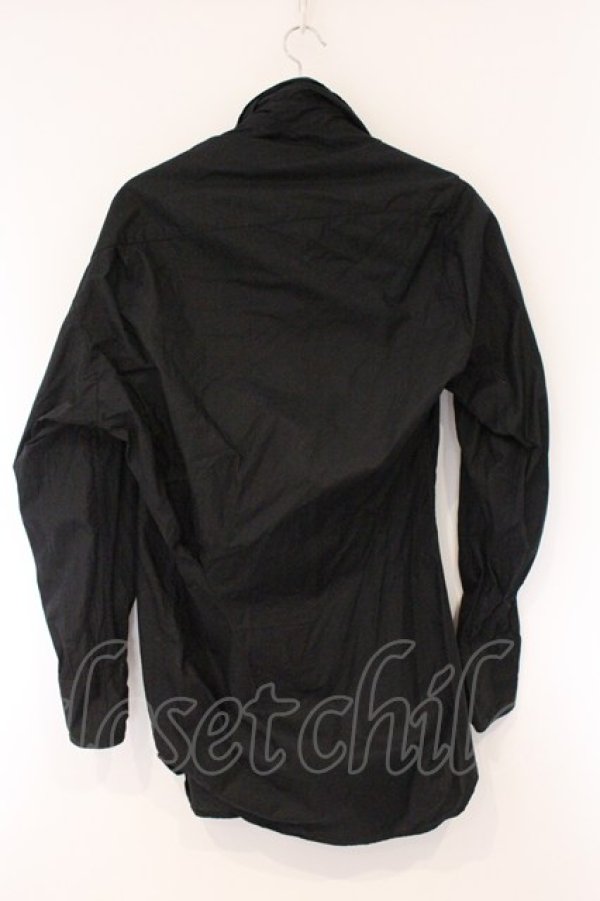 画像4: ヴィヴィアンウエストウッド 中古 / CHAOSシャツ S ブラック  O-26-04-12-024-bl-YM-OS (4)