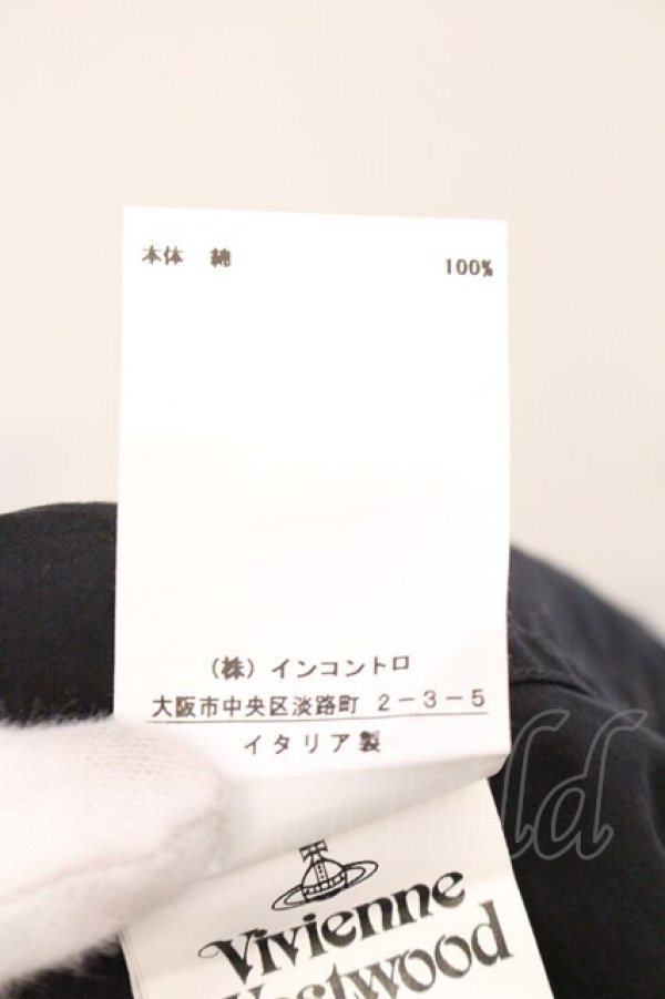 画像7: ヴィヴィアンウエストウッド 中古 / CHAOSシャツ S ブラック  O-26-04-12-024-bl-YM-OS (7)
