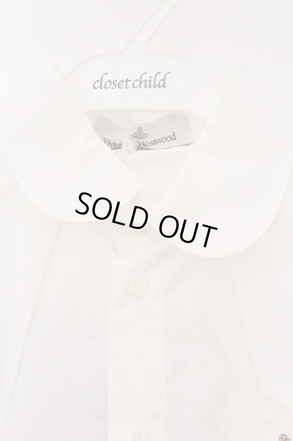 画像2: ヴィヴィアンウエストウッド 中古 / SS TOULOUSE SHIRT（SSトゥールーズシャツ） 40 ホワイト  O-26-04-12-026-bl-IG-OS (2)