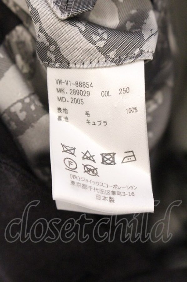 画像7: ヴィヴィアンウエストウッド MAN 中古 / ビッグカラードレープジャケット 44 ダークグレー  O-26-04-12-002-jc-YM-OS (7)